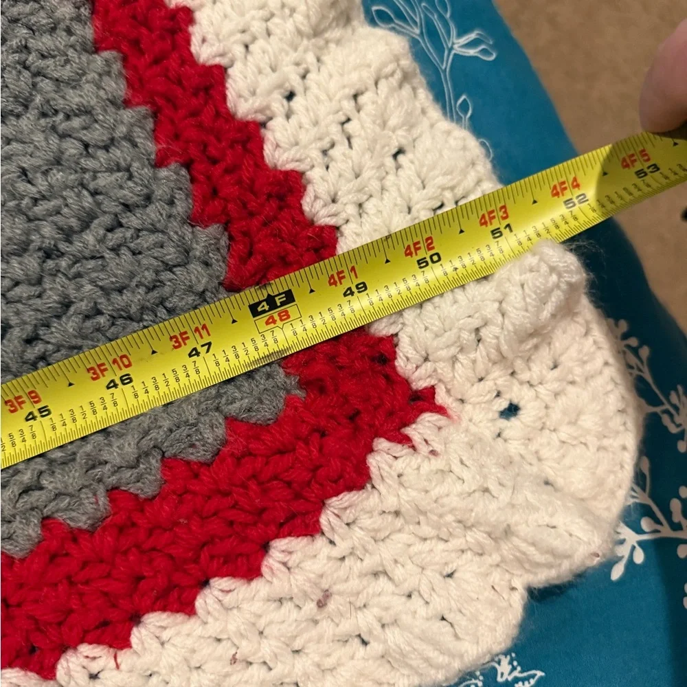 Ohio state crochet blanket - Picture 5 of 6